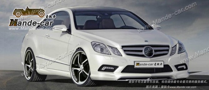 奔驰CLS级 C207 COUPE改Carlsson大包围曼