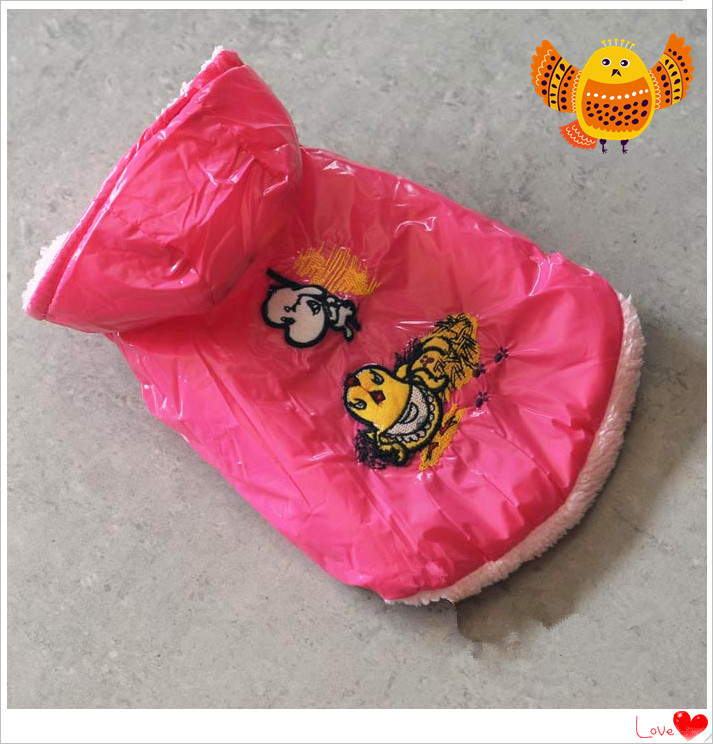 繡憤怒的小 鳥 狗狗滑 雪 衣 寵物衣服 寵物狗衣服工廠,批發,進口,代購