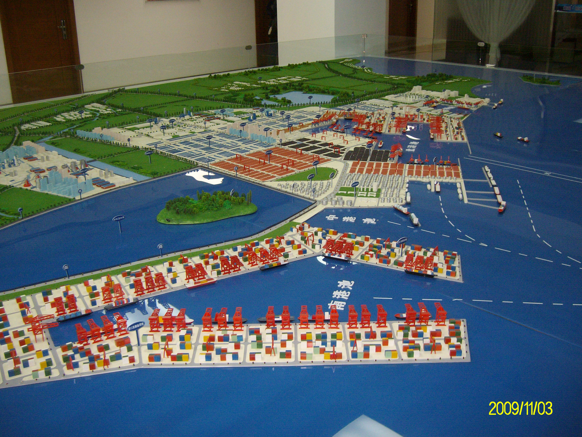 青岛港口模型 青岛模型 山东沙盘模型