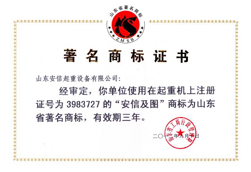著名商标