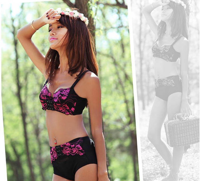 【魔力挺一代性感超厚丰胸小胸平胸内衣<em>前扣</em>加