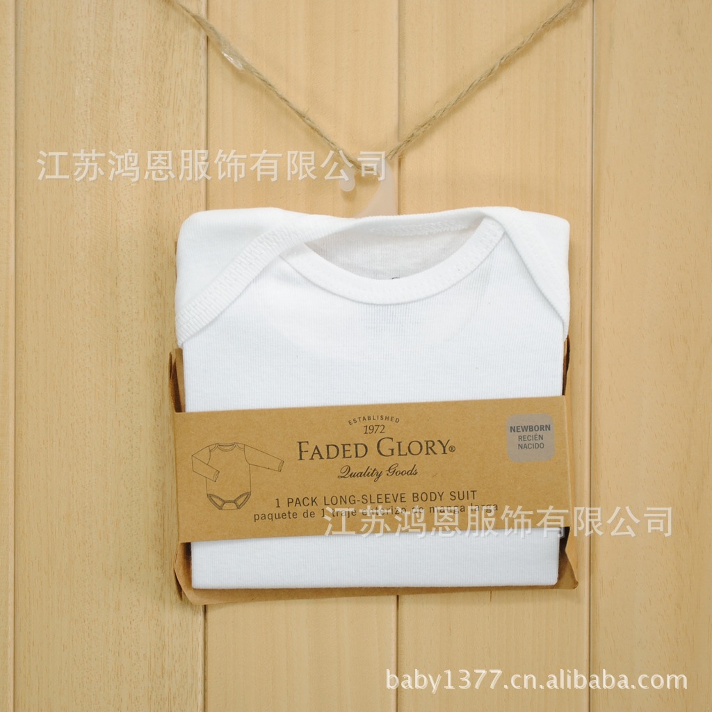 外贸 0-<em>4岁宝宝</em>秋季家居服<em>睡衣</em>连身衣哈衣摇粒