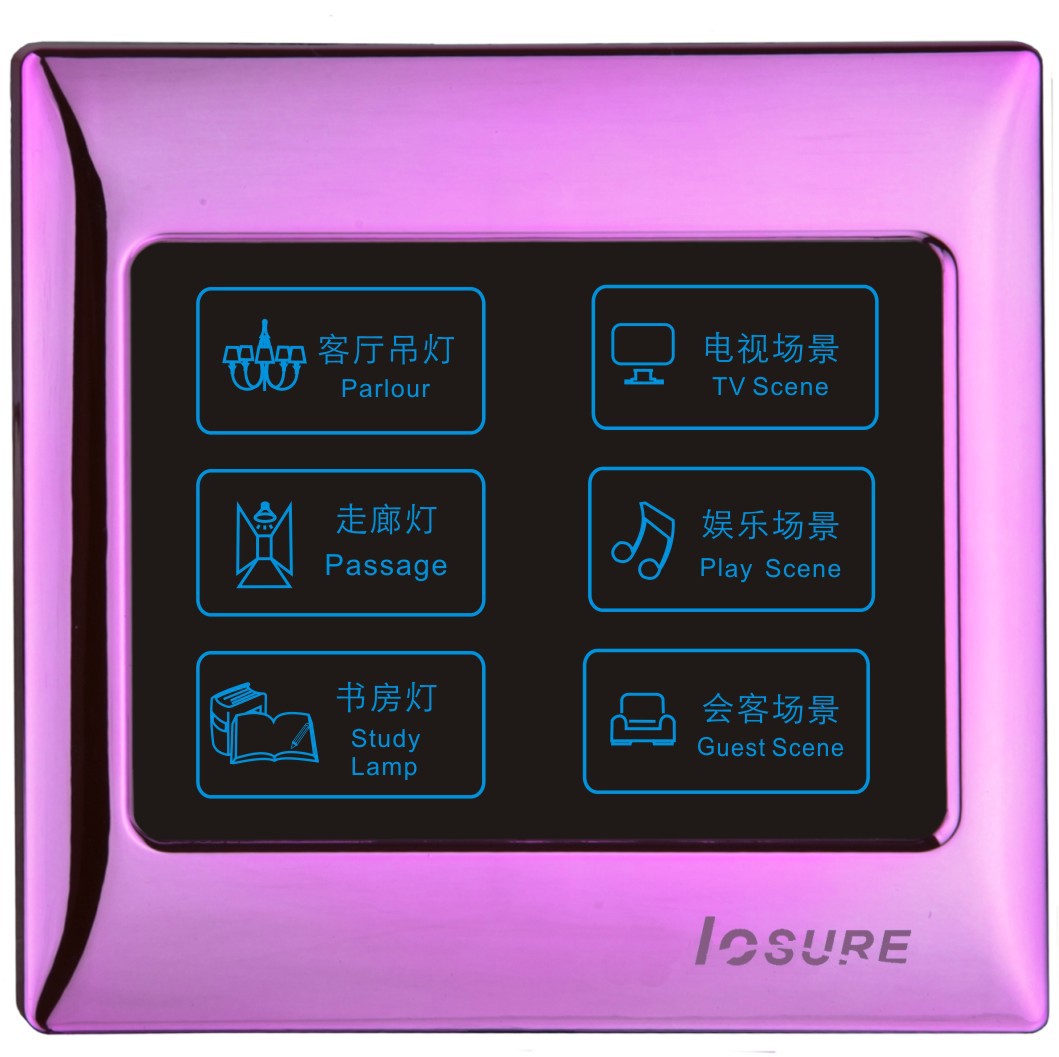 高档智能触摸开关,首选络立信 图片