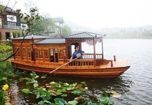 画舫旅游木船003