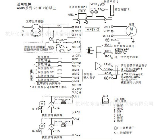 变频器 台达变频器 plc控制柜 vfd550f43a 380v 55kw风机水泵专用