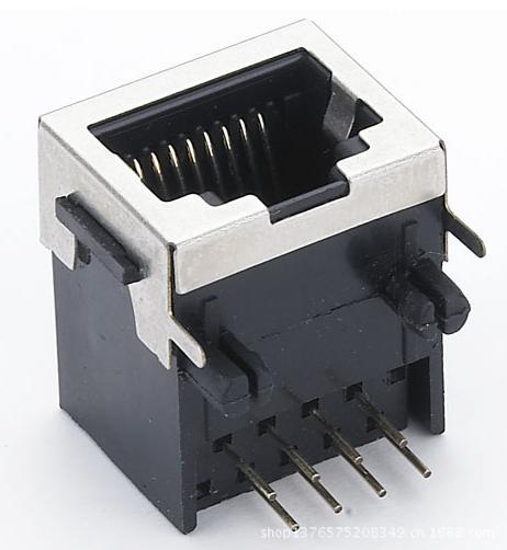 RJ45单口半包有耳