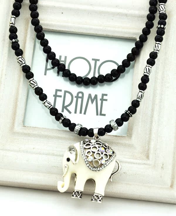 发采购项饰-N208 泰国佛牌链 天然<em>水晶挂链</em> 白