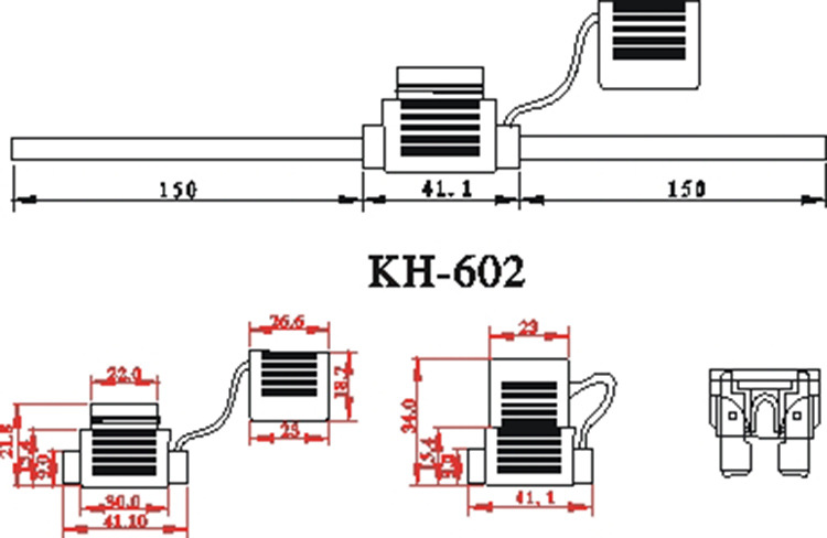 KH-602汽車保險(xiǎn)盒