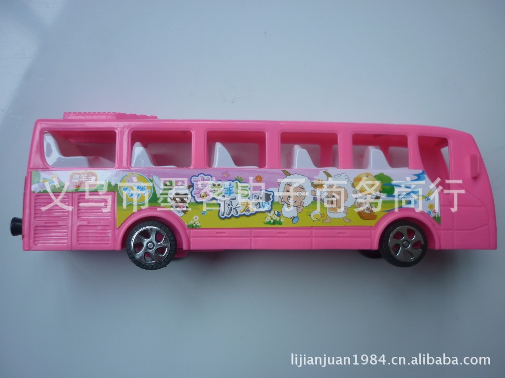 塑料玩具,汽车玩具,婴儿玩具,公交车模型,厂家直