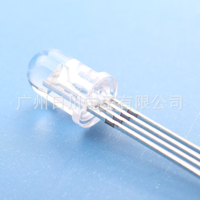 PS5mm4脚全彩LED发光管