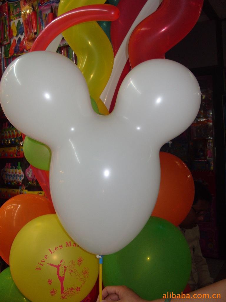 批发采购气球-供应米奇气球 兔子耳朵气球 异形