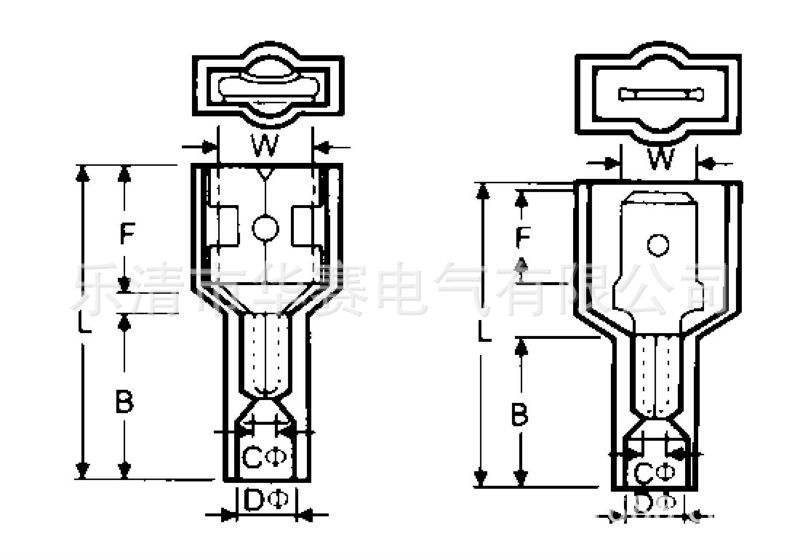 直柄示意圖