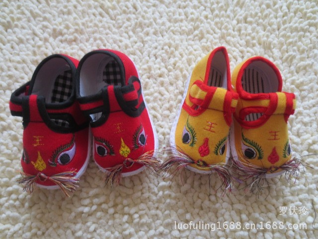 【批发婴儿鞋童鞋 老虎鞋 婴儿学步鞋 手工鞋】