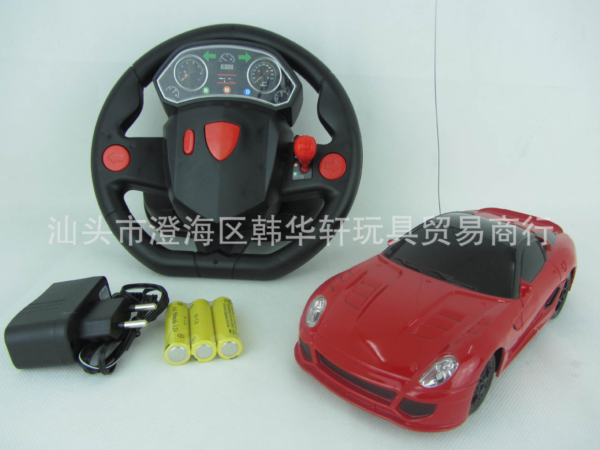 【仿真车模 遥控车 方向盘遥控车 儿童玩具 玩具