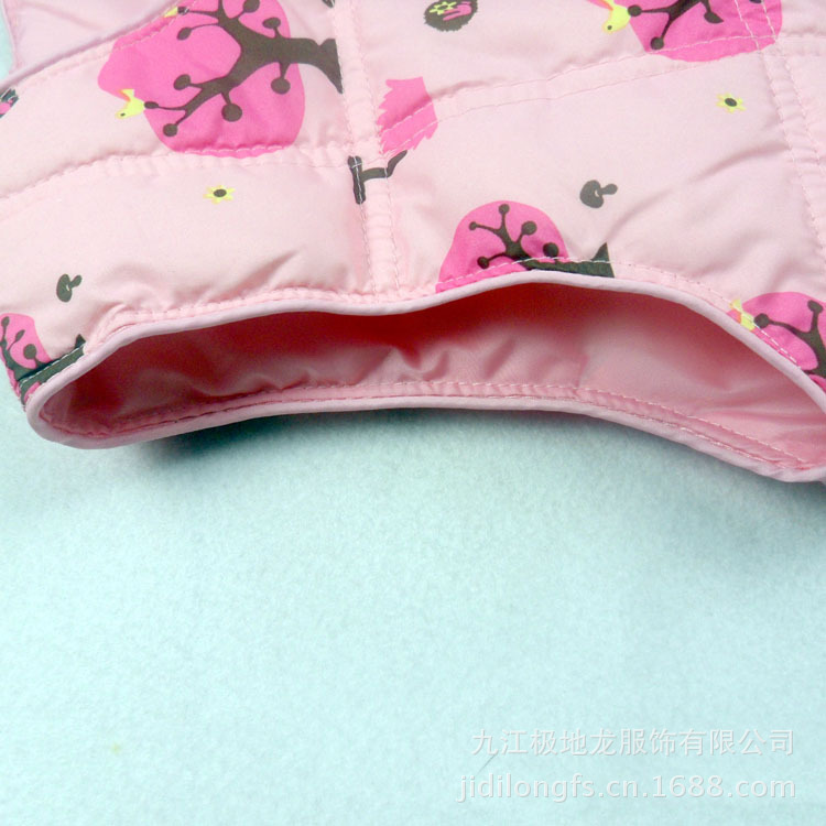 <em>星子</em>儿童小树背心 <em>羽绒马夹</em> 保暖内胆【厂家批