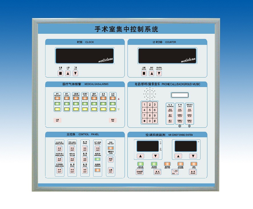 六联手术室控制面板-铝边框5