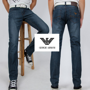 批发采购男式牛仔裤-阿尼玛高档品牌牛仔裤 男
