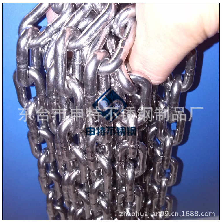 厂家直销 德标DIN763 304不锈钢铁链 镀锌铁链