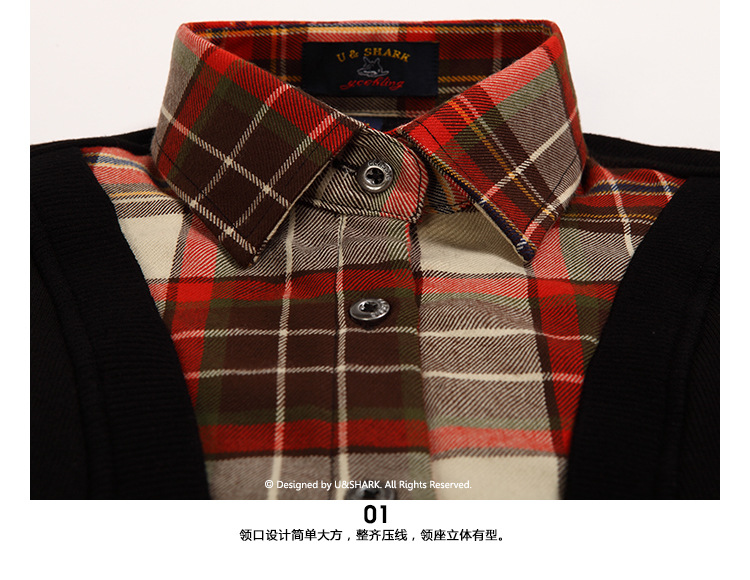 批发采购女式衬衫-优鲨U-SHARK 女装秋冬新款