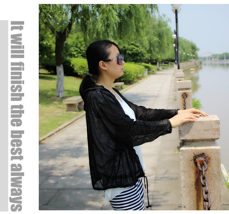 【正品<em>韩版</em>夏薄<em>短装蝙蝠衫</em>长袖半透明开衫防晒