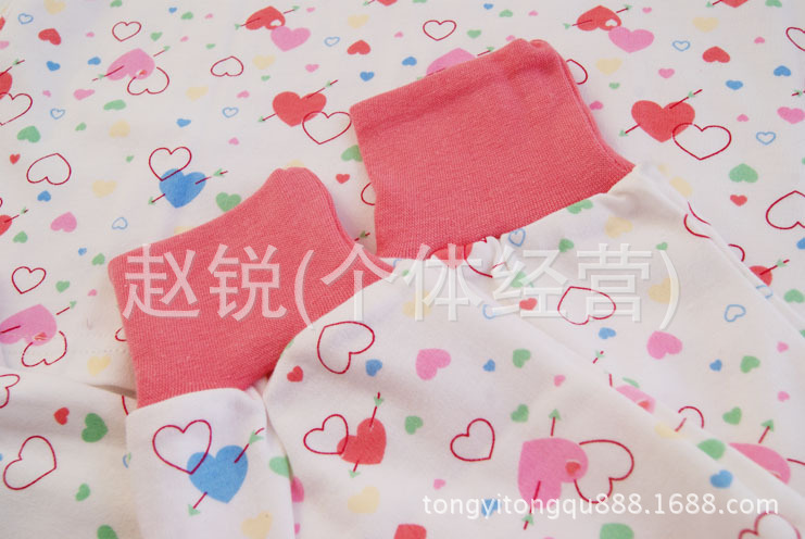 童内衣套装标准尺寸秋衣秋裤40精梳棉<em>面料</em>手