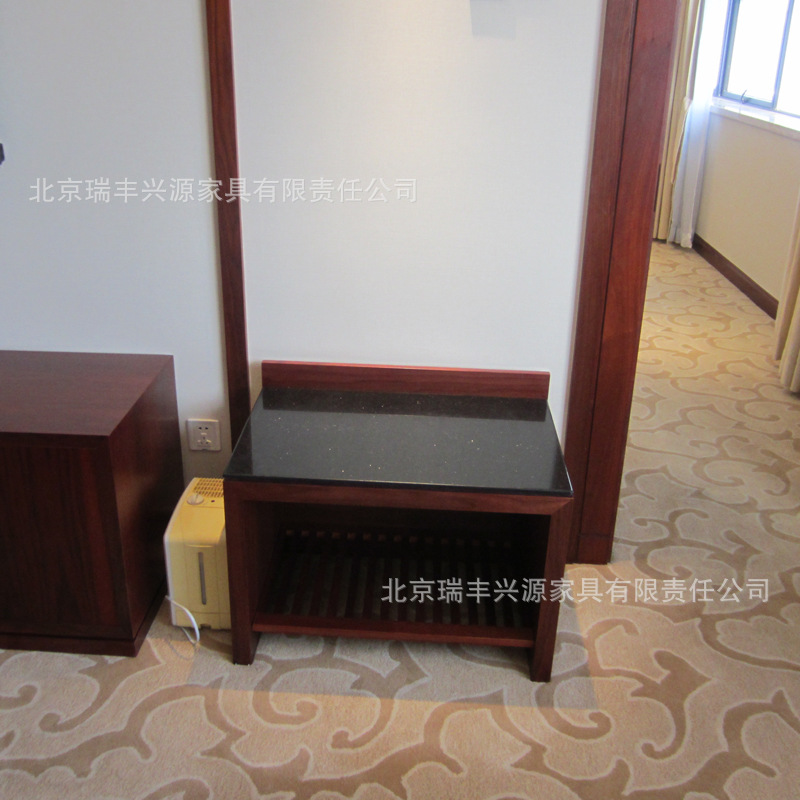 北京酒店家具厂供应客房酒店家具行李架 置物架