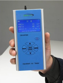 高精度手持式PM2.5速測機 個人用 測PM2.5  粉塵機 CW-HAT200工廠,批發,進口,代購