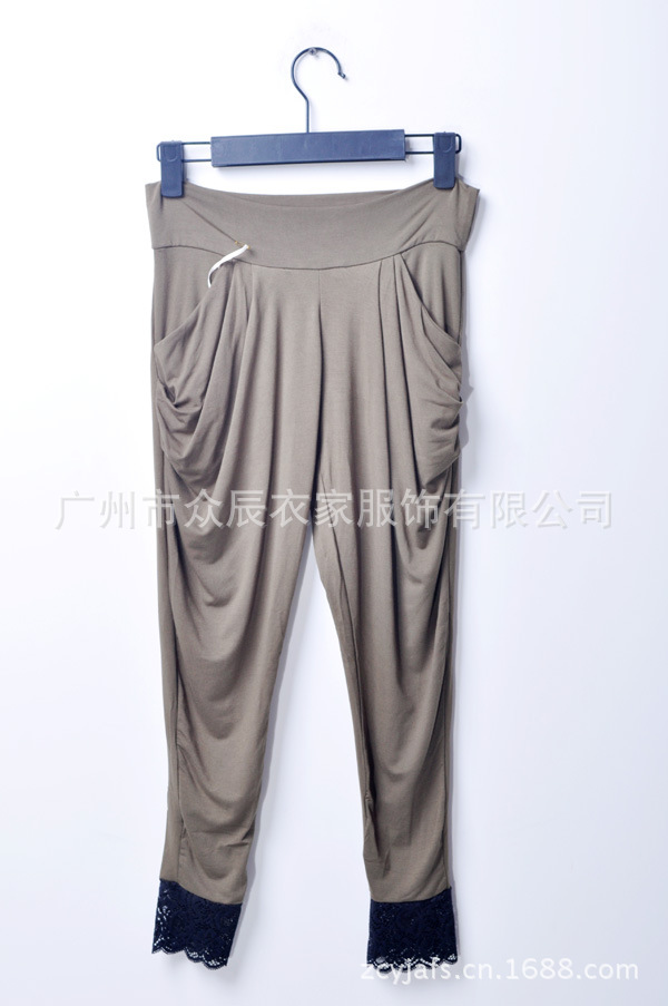 高谱岛 军绿色 裤子 GPW1120086