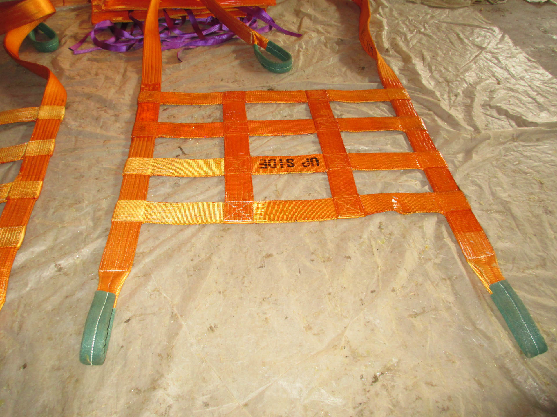 压胶涤扁吊装带