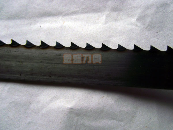 【金盛刀具】锯冷冻肉排骨火腿锯条 电动锯骨机用带锯条 质优价实