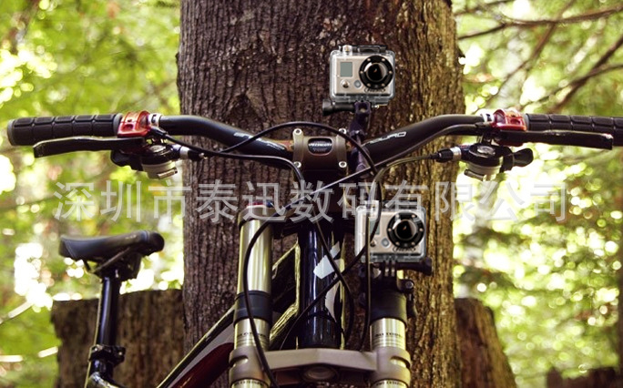 opro 运动相机Gopro Hero3 配件 国产自行车固