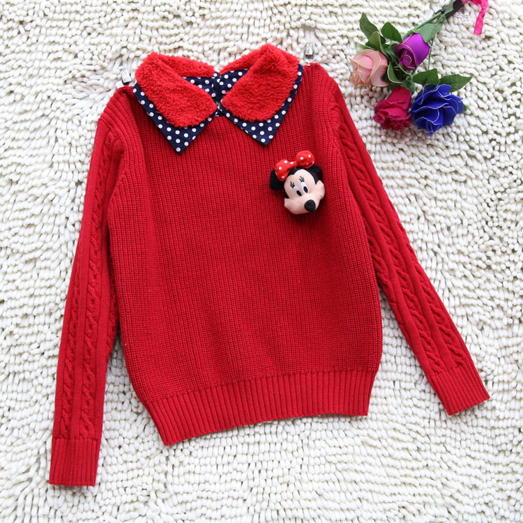 <em>儿童毛衣批发</em>女中大童 真毛毛纯棉线<em>韩版</em>裙88