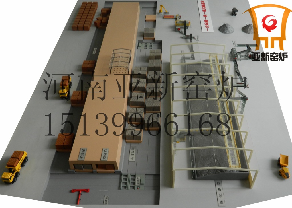 甲级设计 甲级施工 一级节能环保型隧道窑 另建窑送脱硫设备