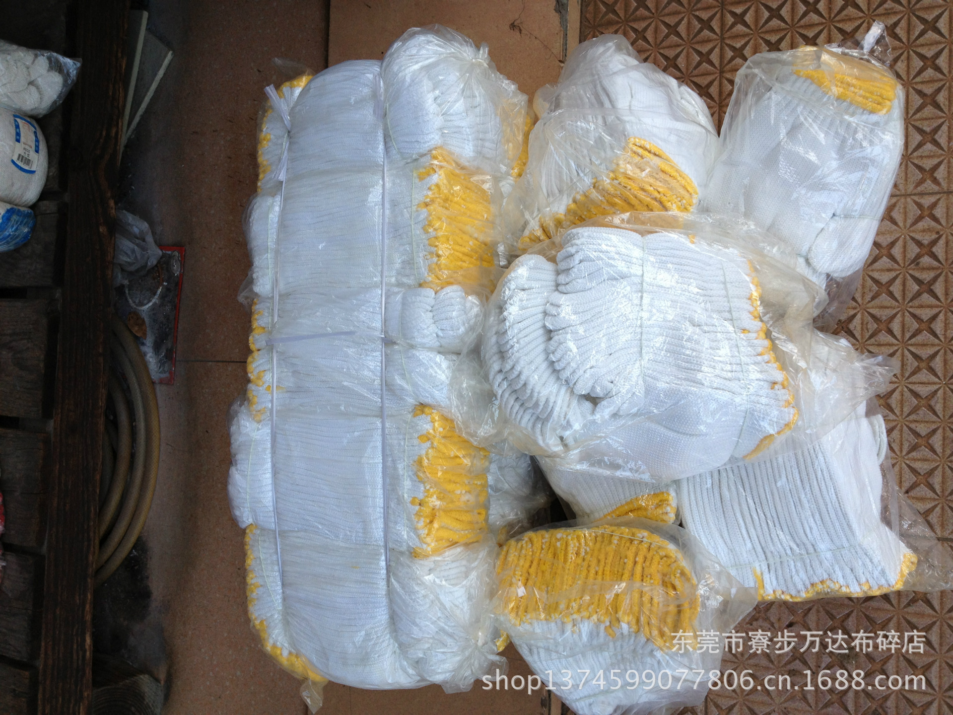 【大量供应批发棉纱手套(450g-900g) 尼龙手套