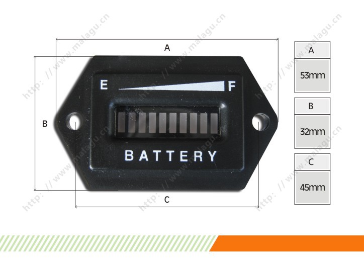 阿裡巴巴tjq-62338電瓶電量表-1