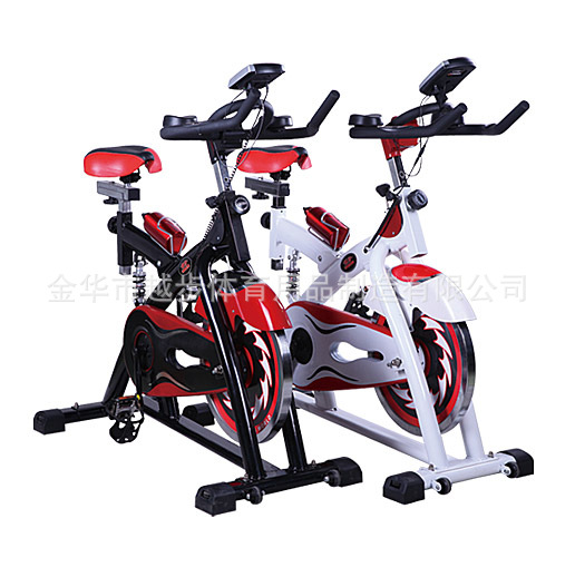 【家用健身动感单车皮带链条款静音减震越步工