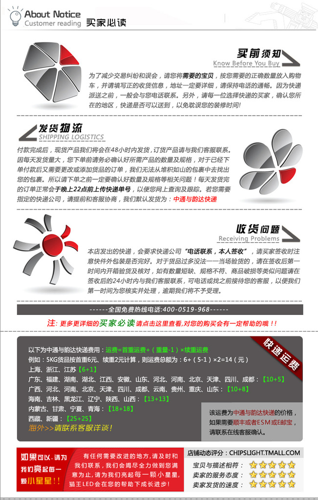 發貨問題