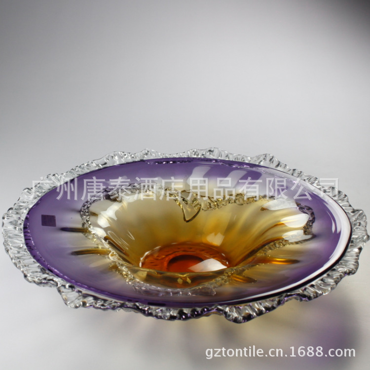 208-4609紫罗兰明边果盘3