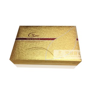 化妆品包装-眼部套盒 化妆品套装礼盒 金色礼盒