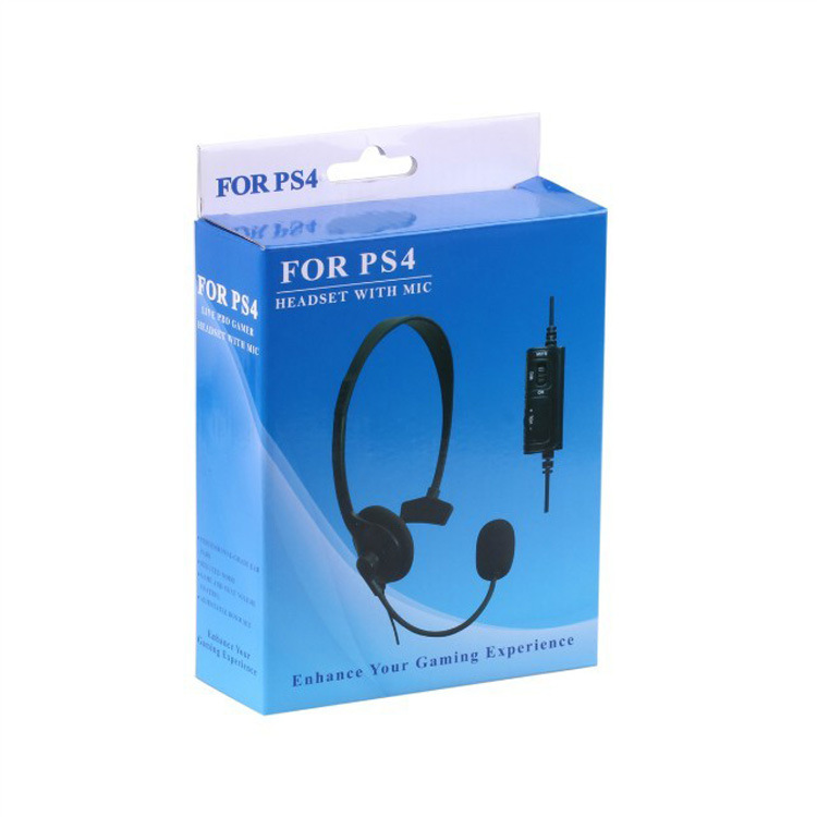 PS4耳机 单边游戏耳机 PS4有线耳机 PS4耳麦