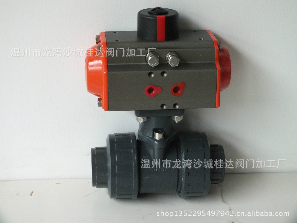 气动阀-温州气动塑料球阀PVC-气动阀尽在阿里