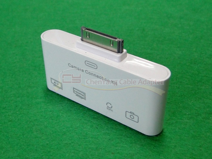 【CY ipad 1 2 iPhone4 USB KIT 接U盘读卡器 