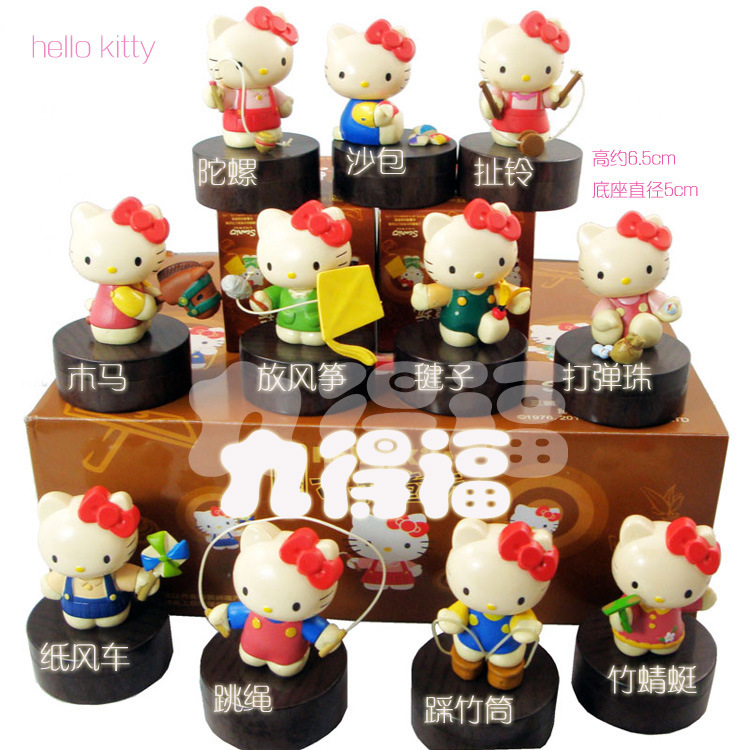 正品Hello Kitty凱蒂貓公仔擺件兒童玩具生日聖誕節精美創意禮品工廠,批發,進口,代購