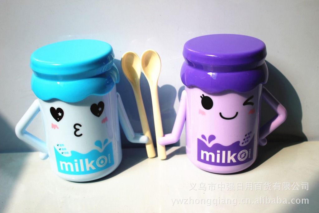 韩国可爱卡通牛奶杯,一杯一幸福,图片,韩国可爱