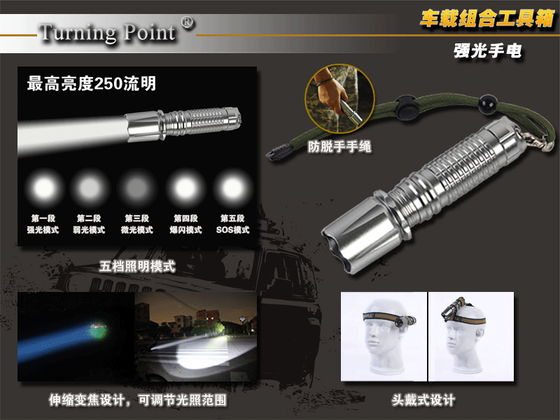 Bright light flashlight 01