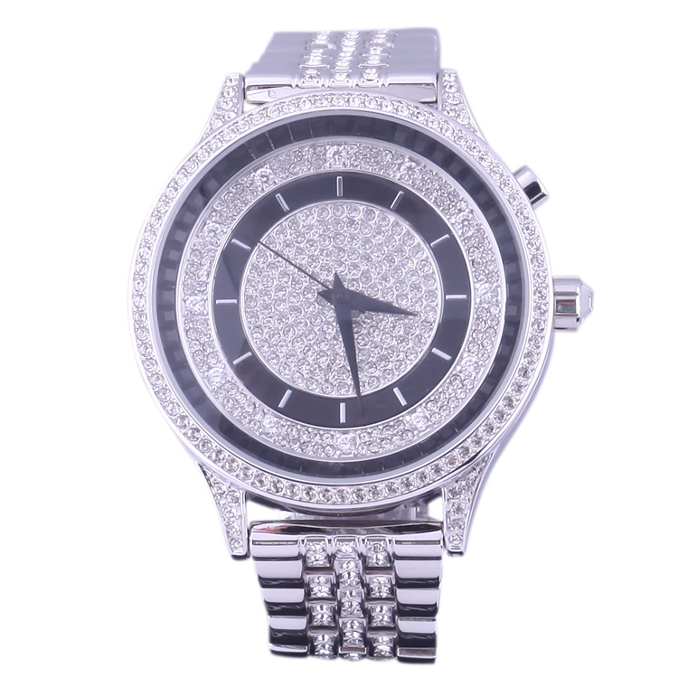 香港<em>shadow</em> toys品牌手表 大盘荧光闪钻水晶<em>女</em>