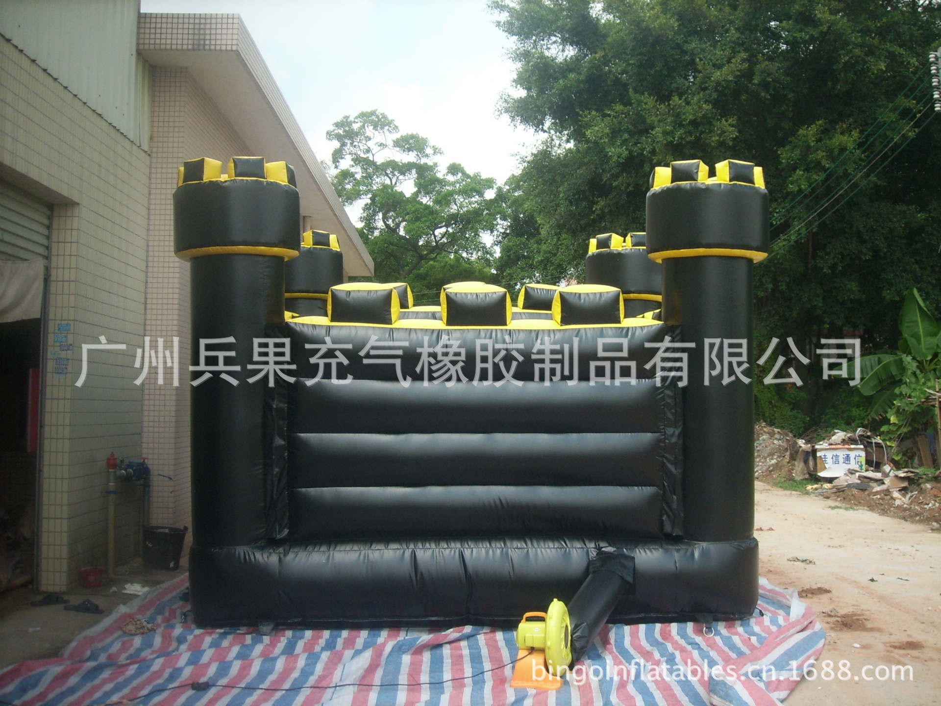 5x4x3 黑色蹦床 (1)