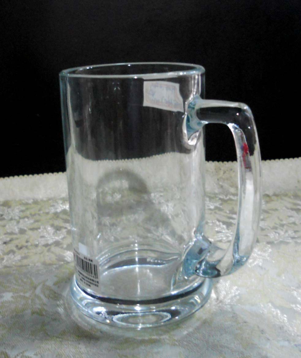 【广东玻璃啤酒杯,机制玻璃杯】