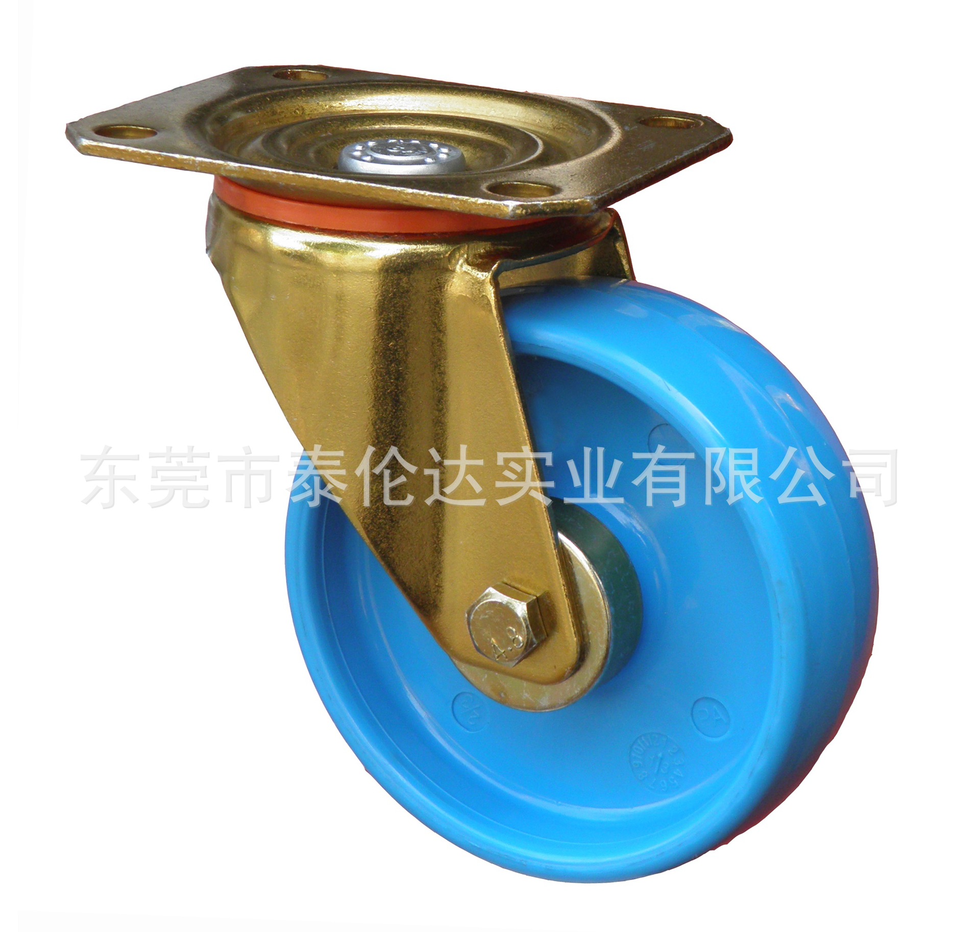 108平底活动脚轮