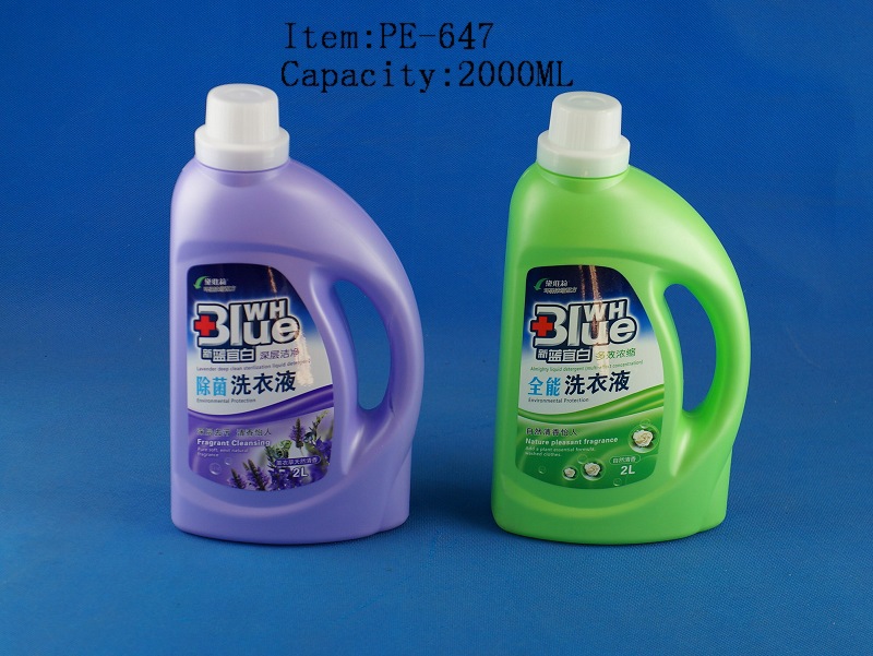 塑料瓶、壶-PE-647 2000ML洗衣液-塑料瓶